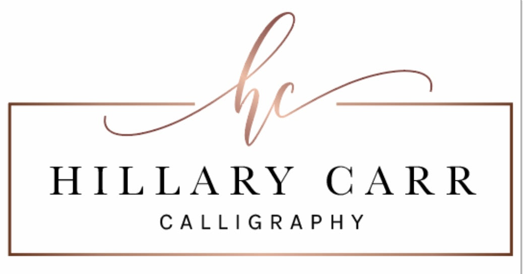 Hillary Carr Calligraphy