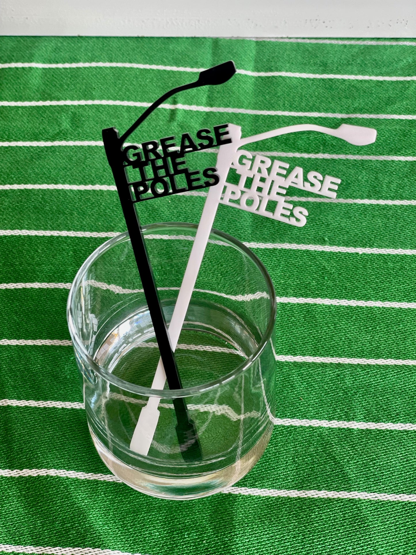 Grease The Poles Drink Stirrers